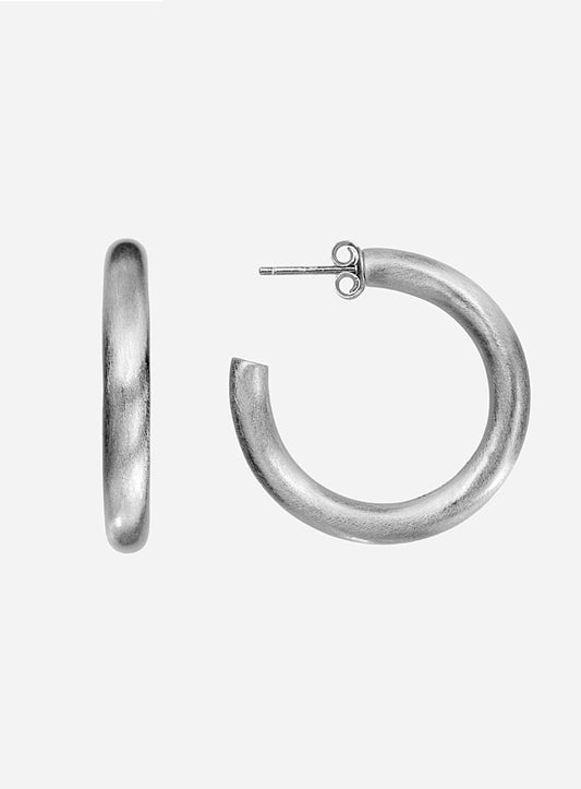 08 HOOP 430 (rhodium)