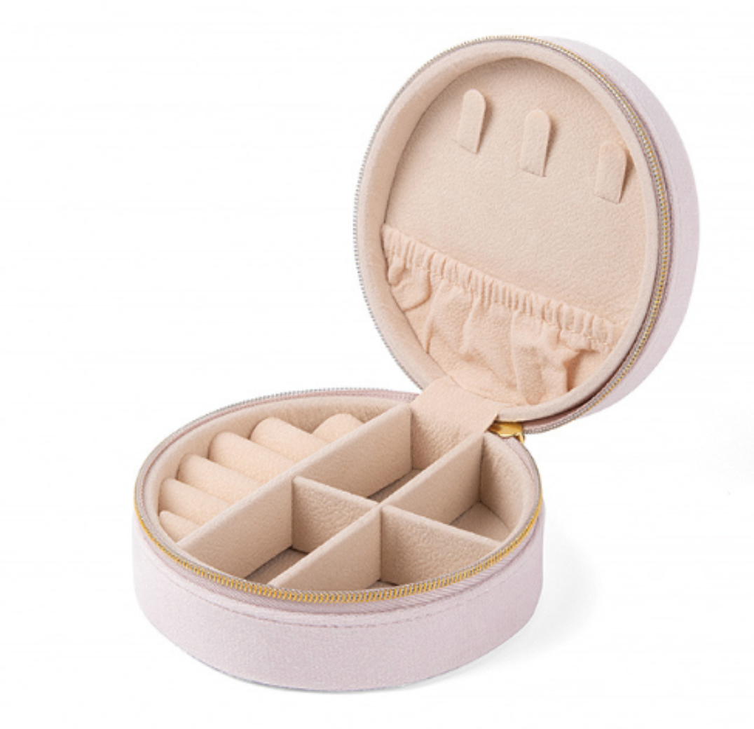21 Elegant smykkeskrin - limited edition (blush pink velour)